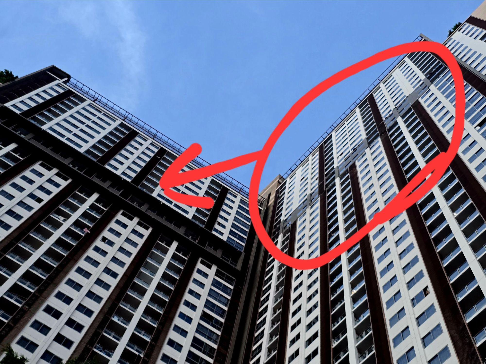 concrete panel condo pool fell