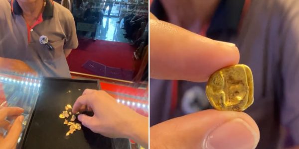 funeral worker gold teeth