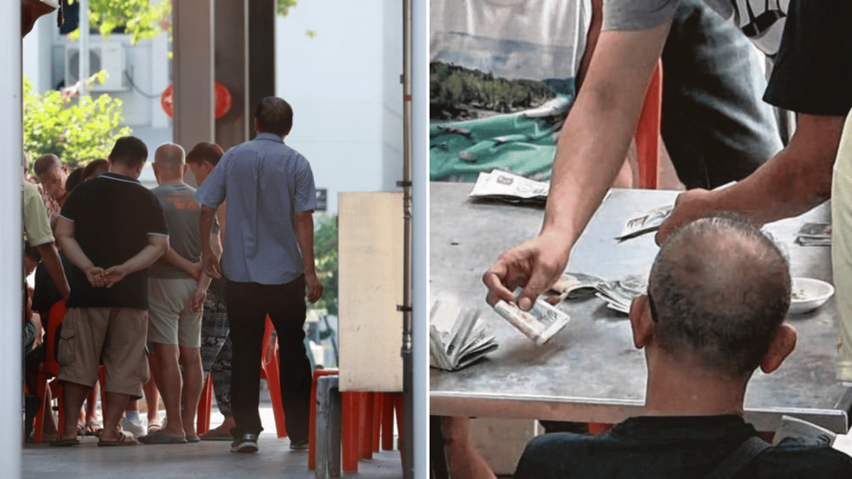 Uncles allegedly spotted playing dice at illegal Jurong West gambling den,  bets may exceed S$50K