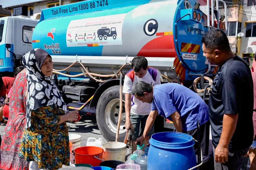 johor water outages