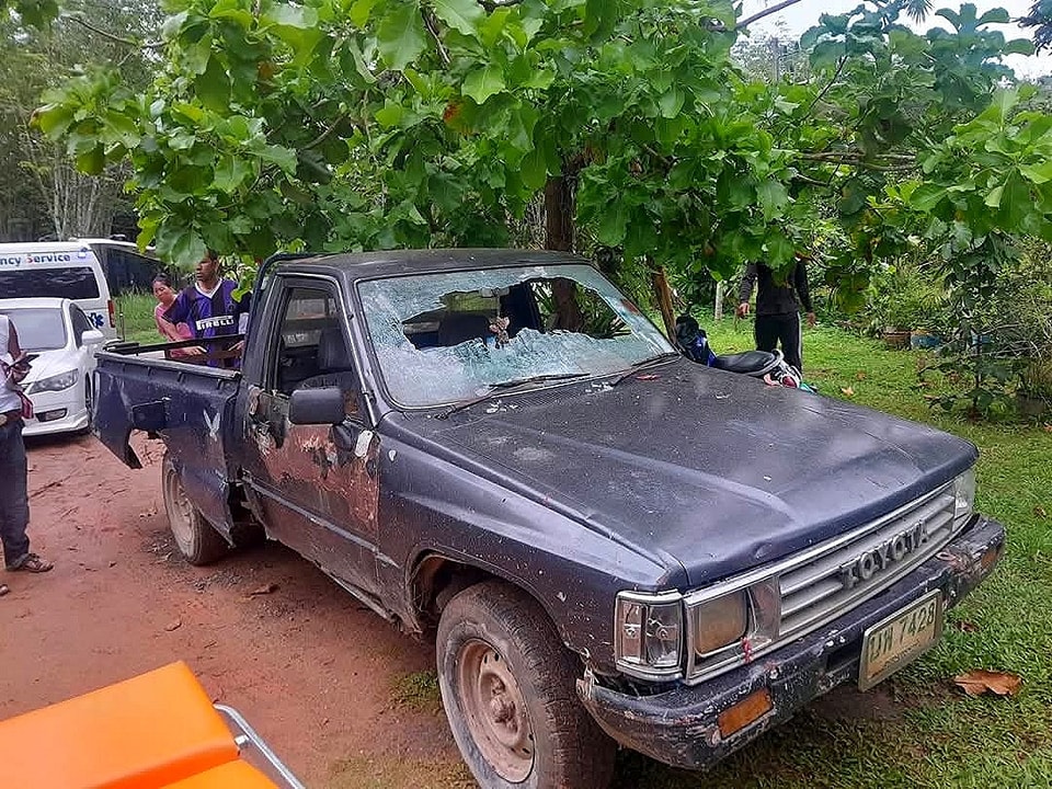 man picking up grenade (1)
