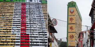 People's Park Complex repainted