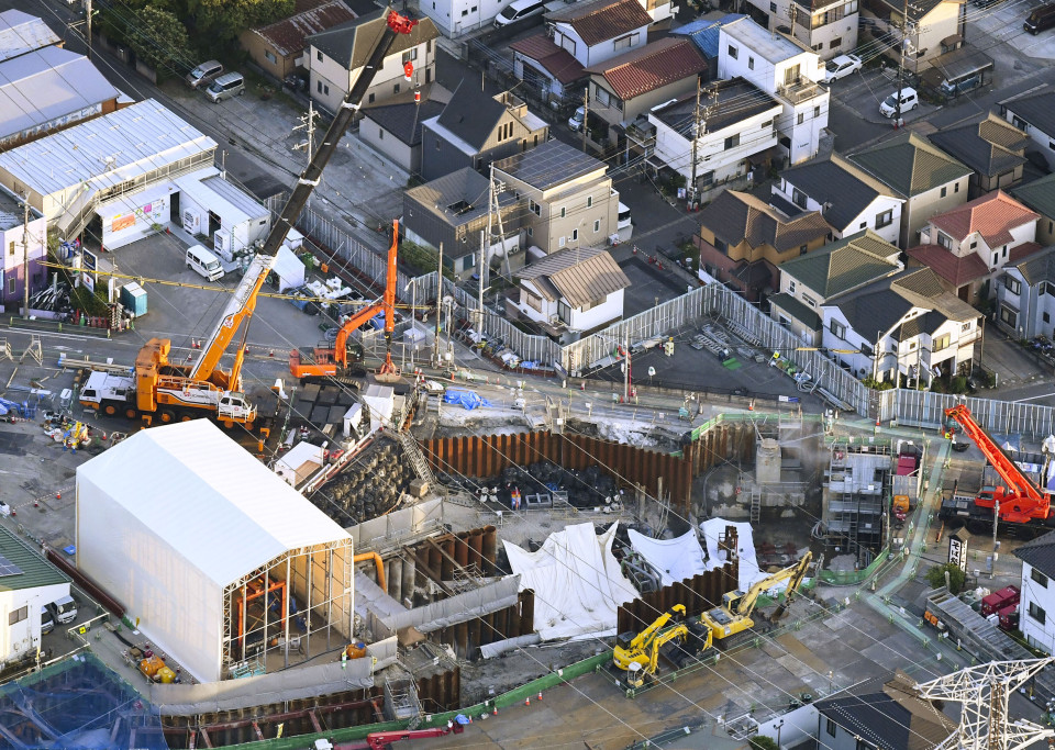 sinkhole japan 3 months operation