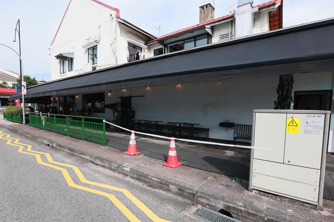 car reversing katong