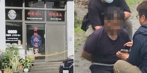 teacher strangled to death church