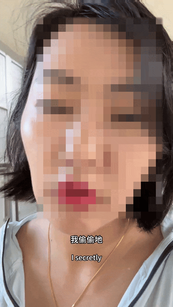 woman films ballot paper (2)