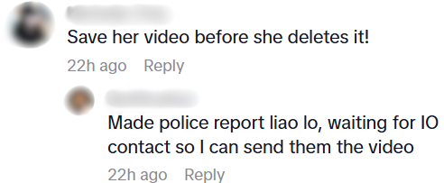 woman films ballot paper (2)