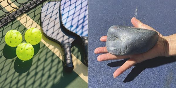 Pickleball rock