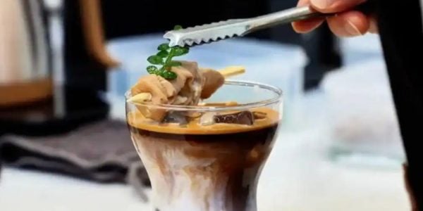 coffee pig intestine