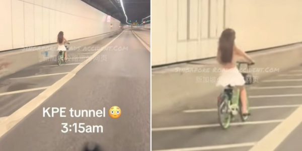 cycling KPE tunnel