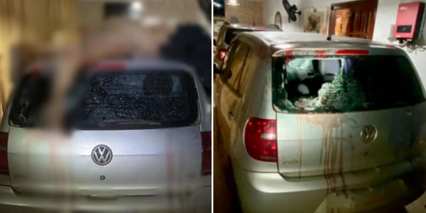 dead body car brazil