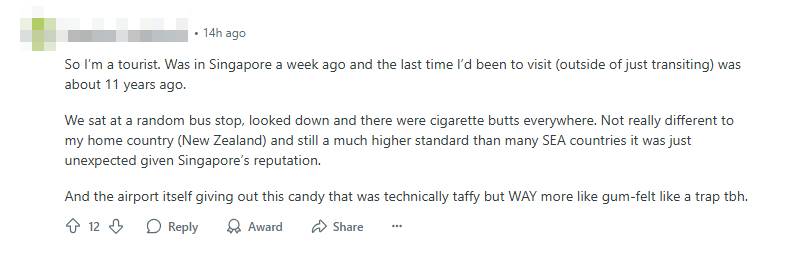 singapore declining hygiene