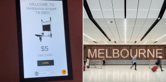 Singapore TikToker stunned by A$5 luggage trolley fee at Melbourne Airport