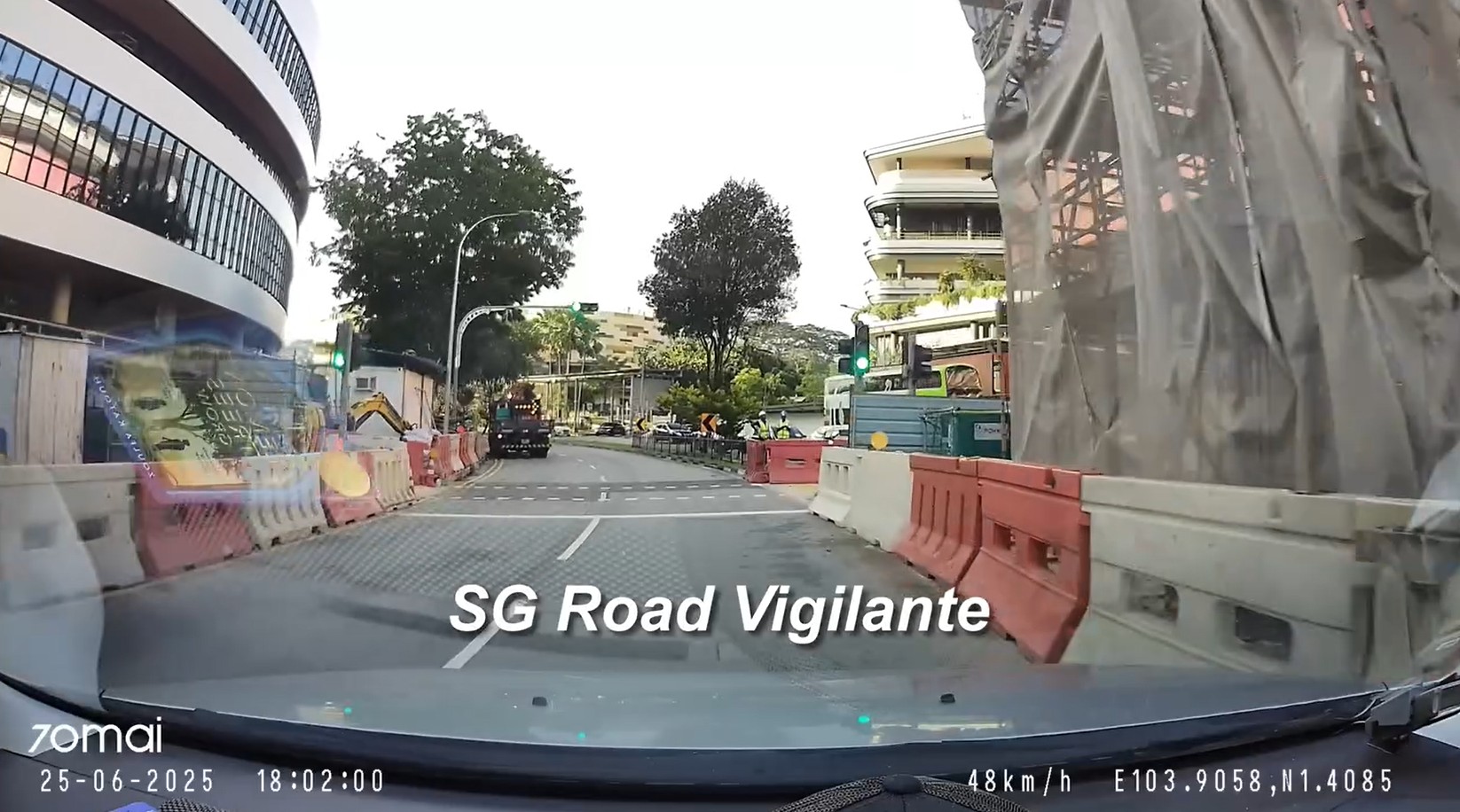 punggol cyclist green light