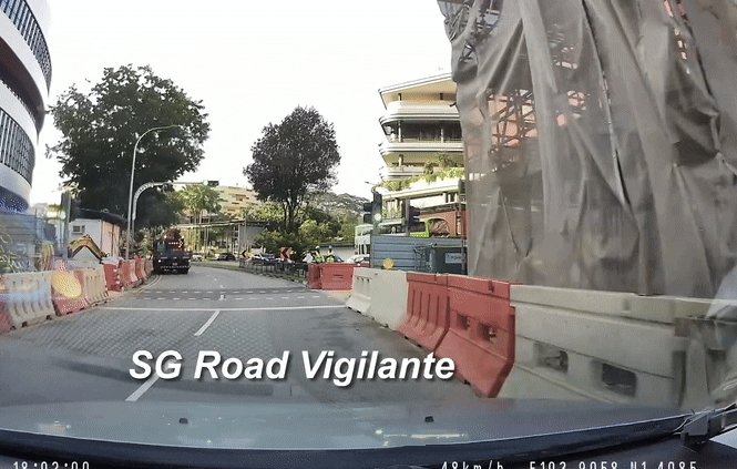 punggol cyclist green light