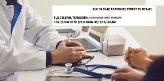 Netizens shocked by S$52K tendered rent for Tampines clinic