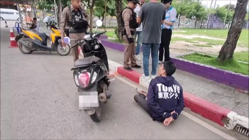 student stolen motorbike