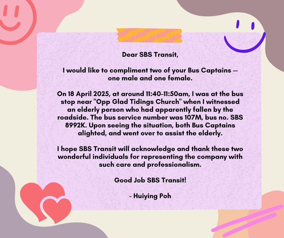 bus captains elderly