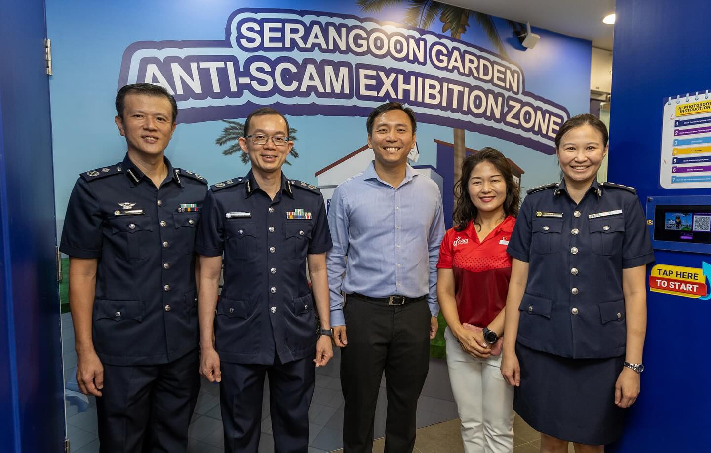 Anti-Scam exhibition
