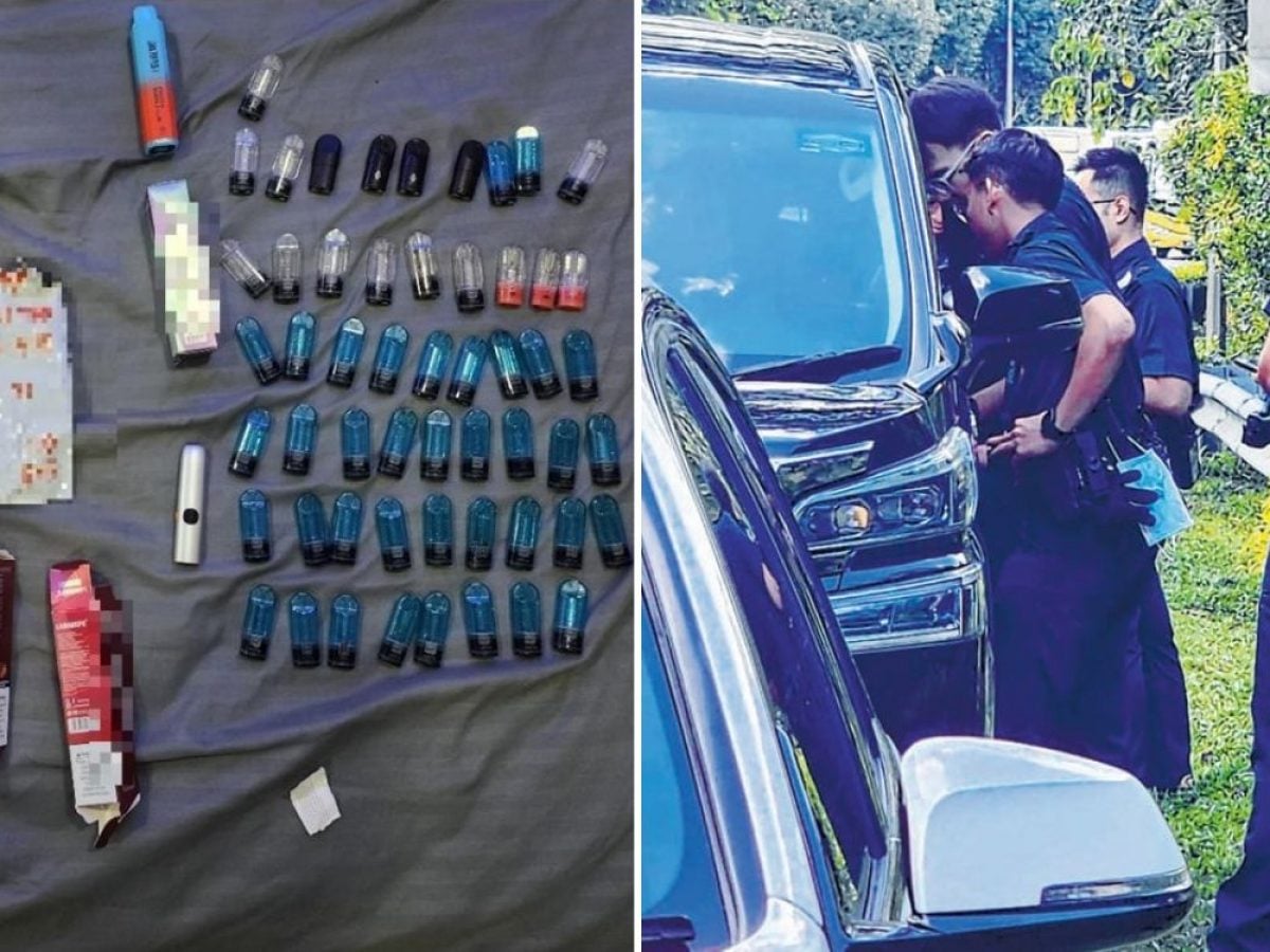 54 vape pods found in home of 16-year-old boy who allegedly vaped in Grab  ride