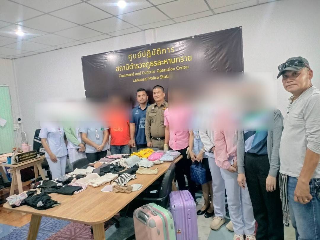 man nurses undergarments