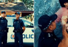 Changi Beach rescue
