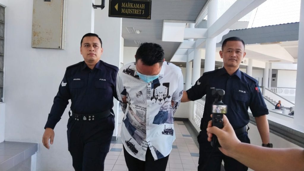 man assaulted wife vegetables