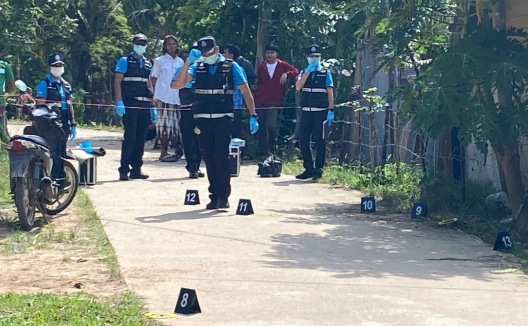 man neighbour pet bird