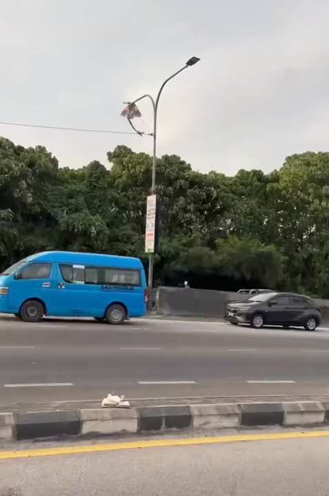 neck slashed kite string