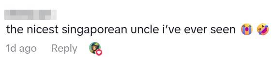 friendly Singaporean uncle