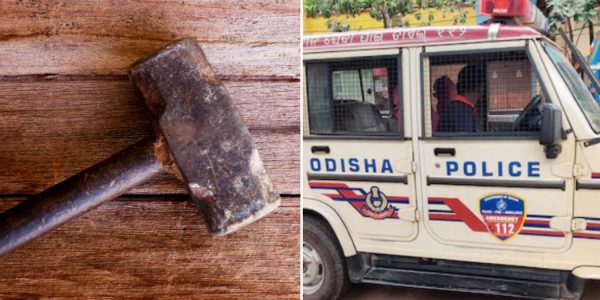 drunk man parents hammer