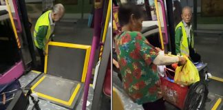 elderly bus captain