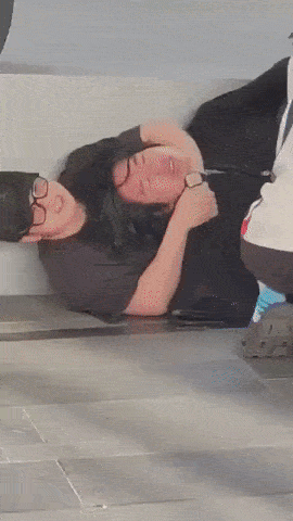 man ex-girlfriend's throat university