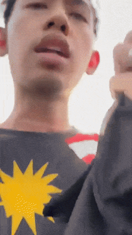 neck slashed kite string