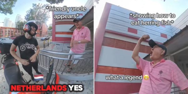 friendly Singaporean uncle