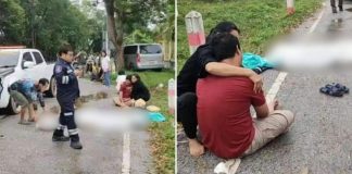 man runs over mum accidentally