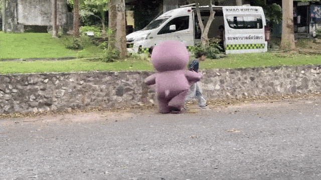 moo deng mascot drill escape