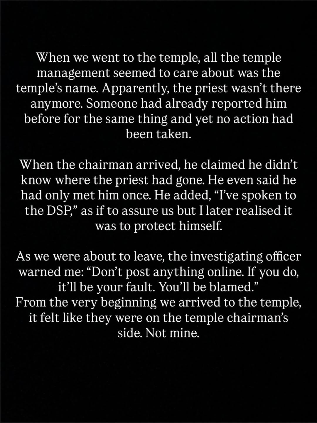 malaysian actress molested priest