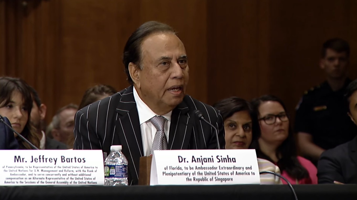 ambassador singapore senate