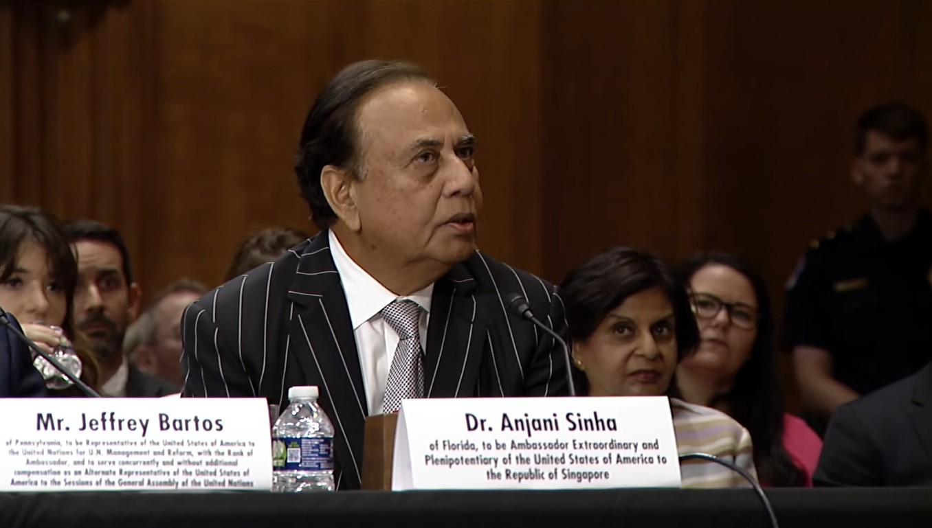 ambassador singapore senate