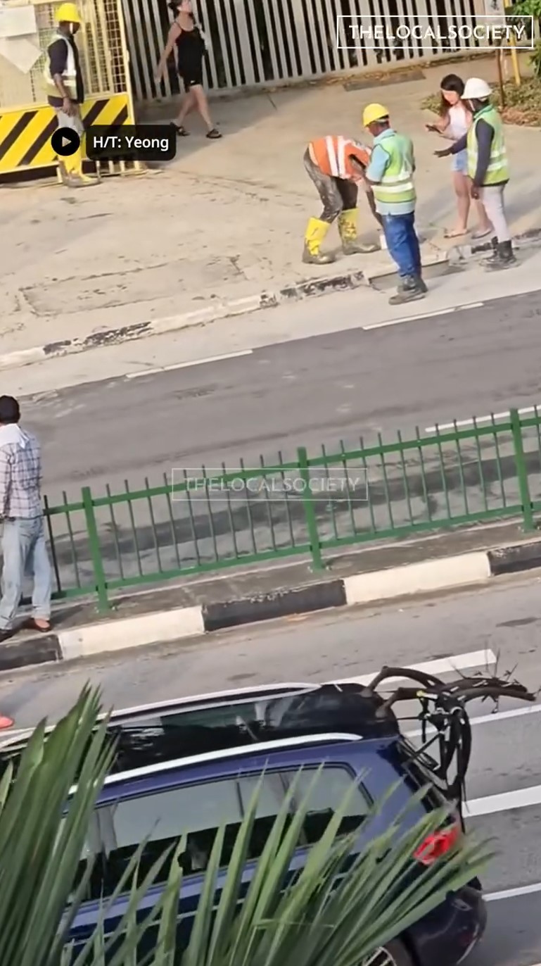 workers sinkhole rescue