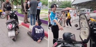 student stolen motorbike