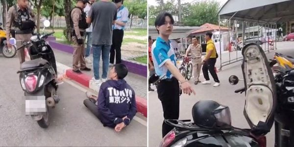 student stolen motorbike