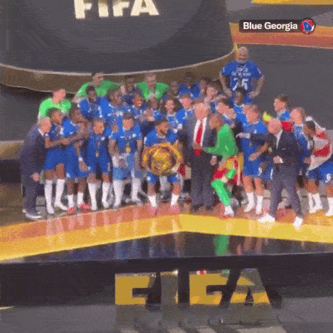 trump fifa trophy chelsea fail