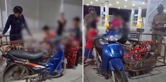 two boys mum thailand