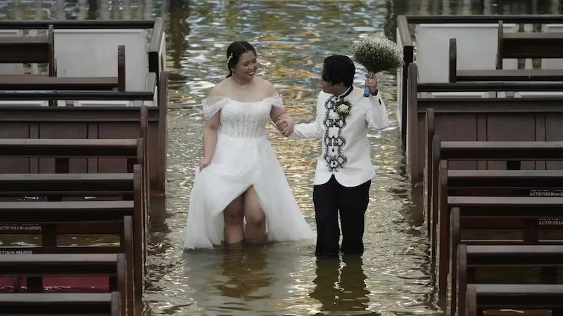 typhoon wipha wedding 