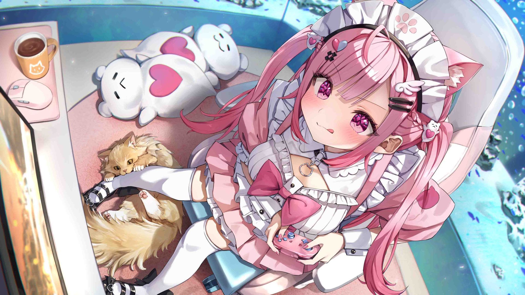 vtuber illustrator grooming sakuna