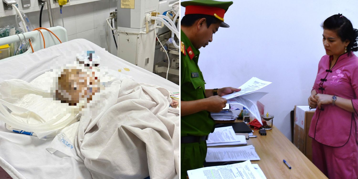 14-month-old thrown babysitter