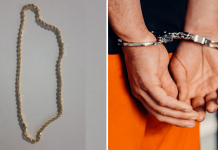 gold chain stolen