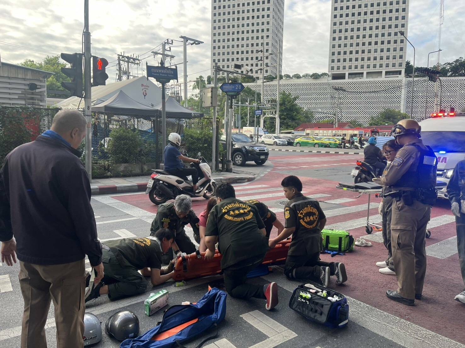 passenger rider overpass 